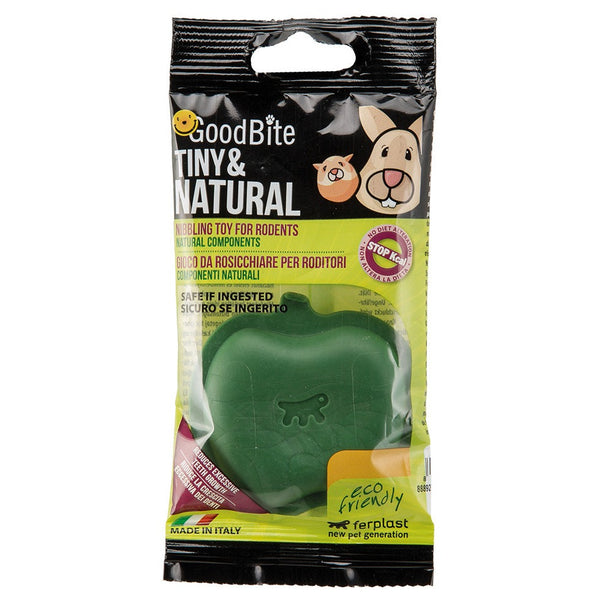 Ferplast Goodbite Tiny & Natural Apple Bag Toy for Rodents 1 Piece