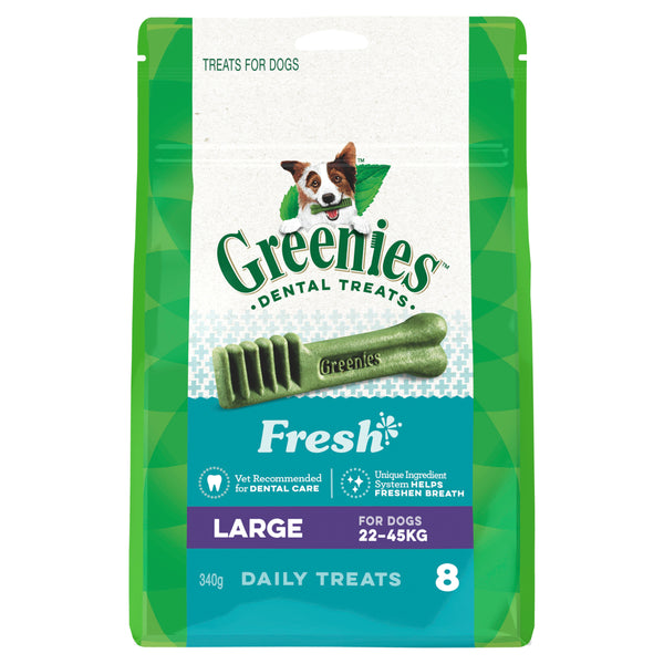 GREENIES Fresh Large(22-45kg) Dental Dog Treats