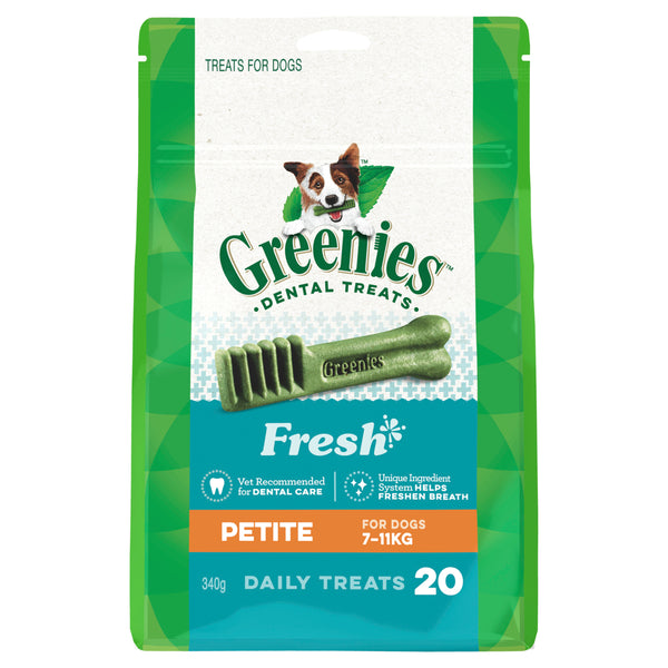 GREENIES Fresh Petite(7-11kg) Dental Dog Treats
