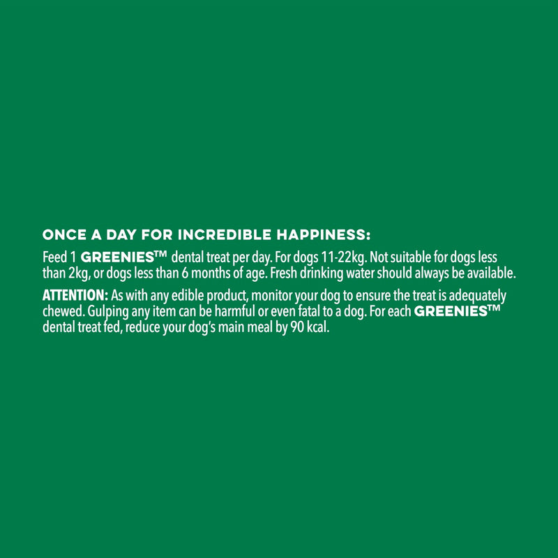 GREENIES Fresh Regular(11-22kg) Dental Dog Treats