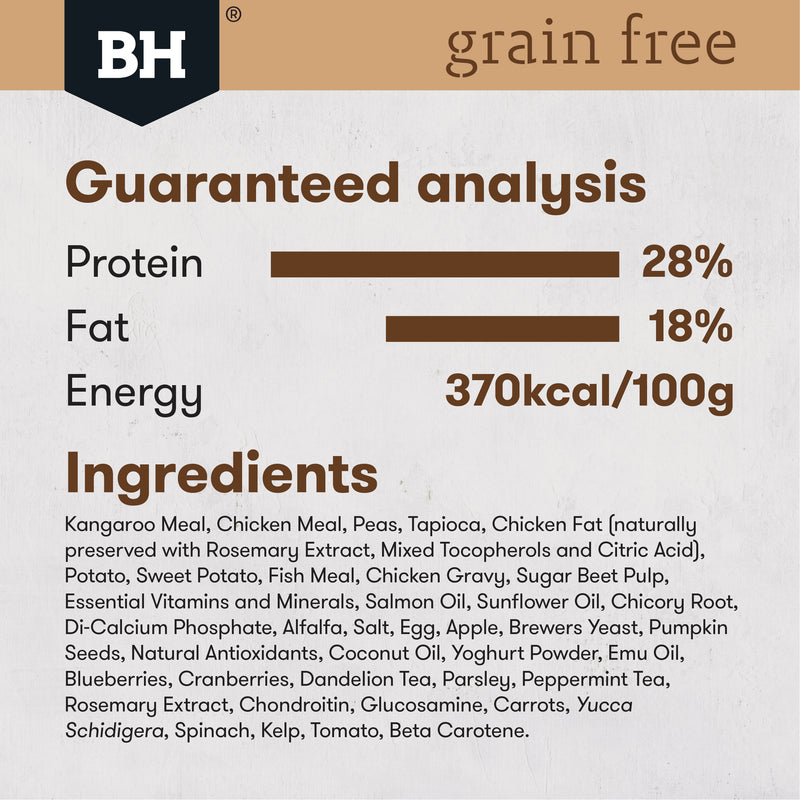 Black Hawk Dry Dog Food Grain Free Adult Kangaroo 03