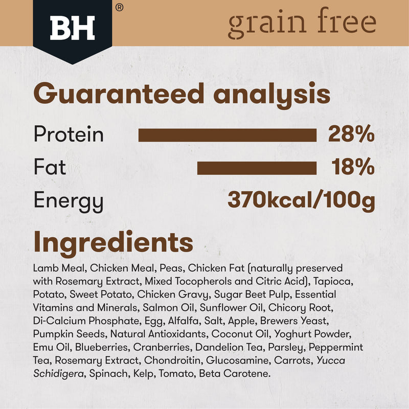 Black Hawk Dry Dog Food Grain Free Adult Australian Lamb 08
