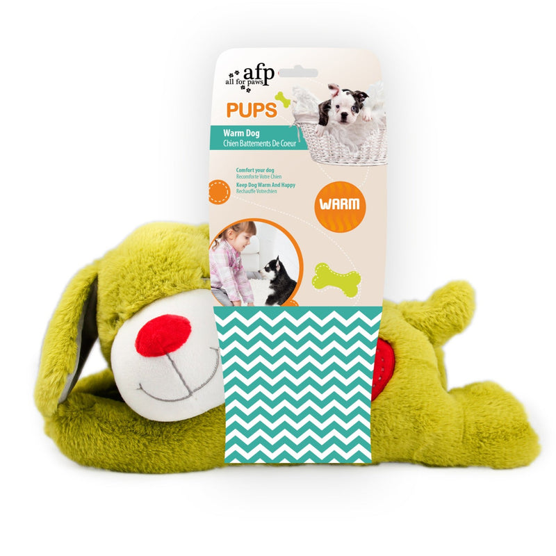 All for Paws AFP Dog Pups Warm Dog Toy PeekAPaw