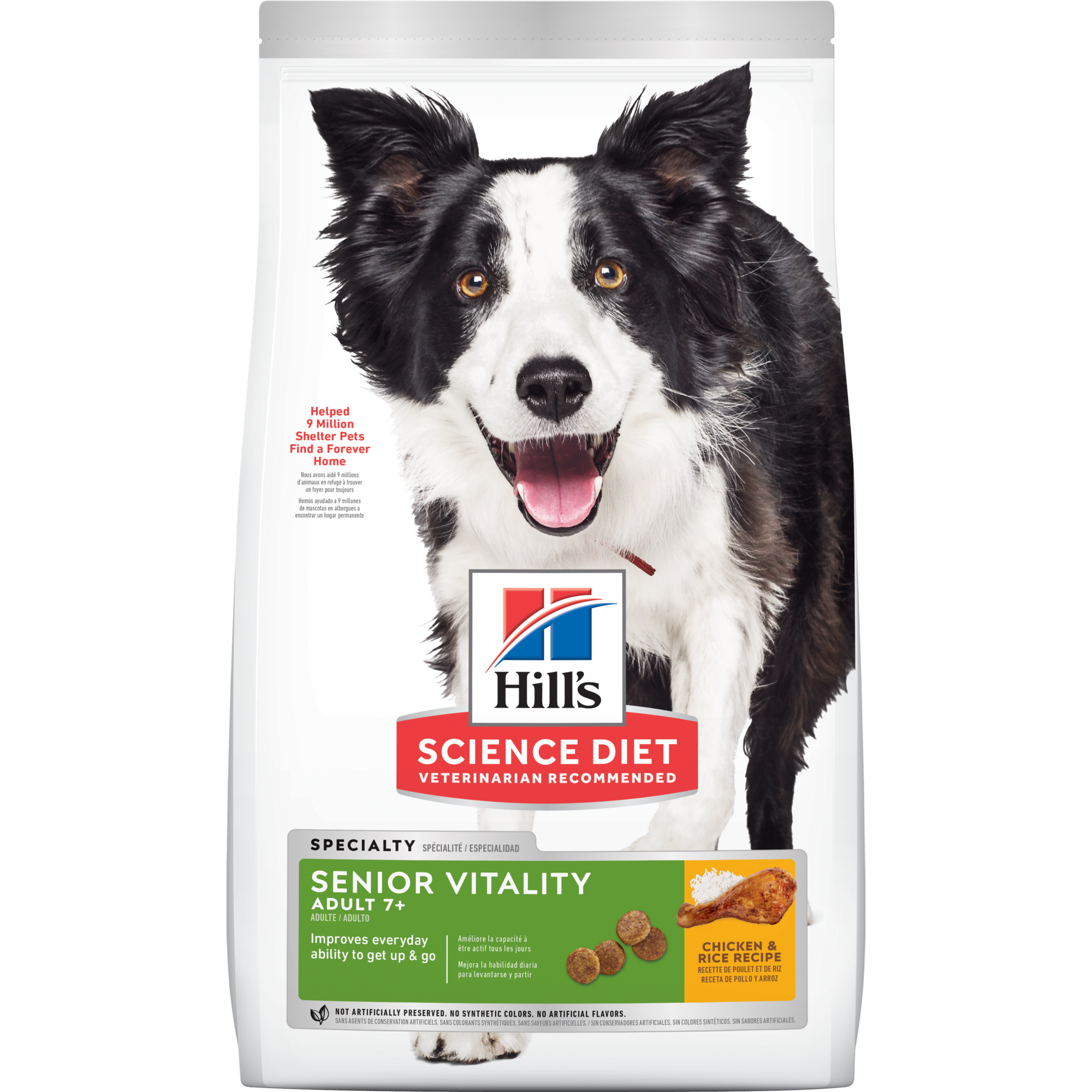 Hill's Science Diet Dry Dog Food Adult 7+ Senior Vitality