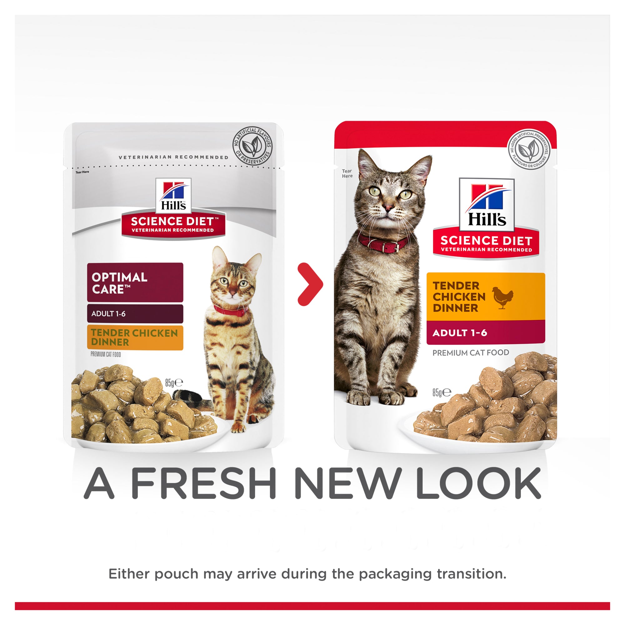 Hill's Science Diet Adult Tender Chicken Cat Food Pouches 05