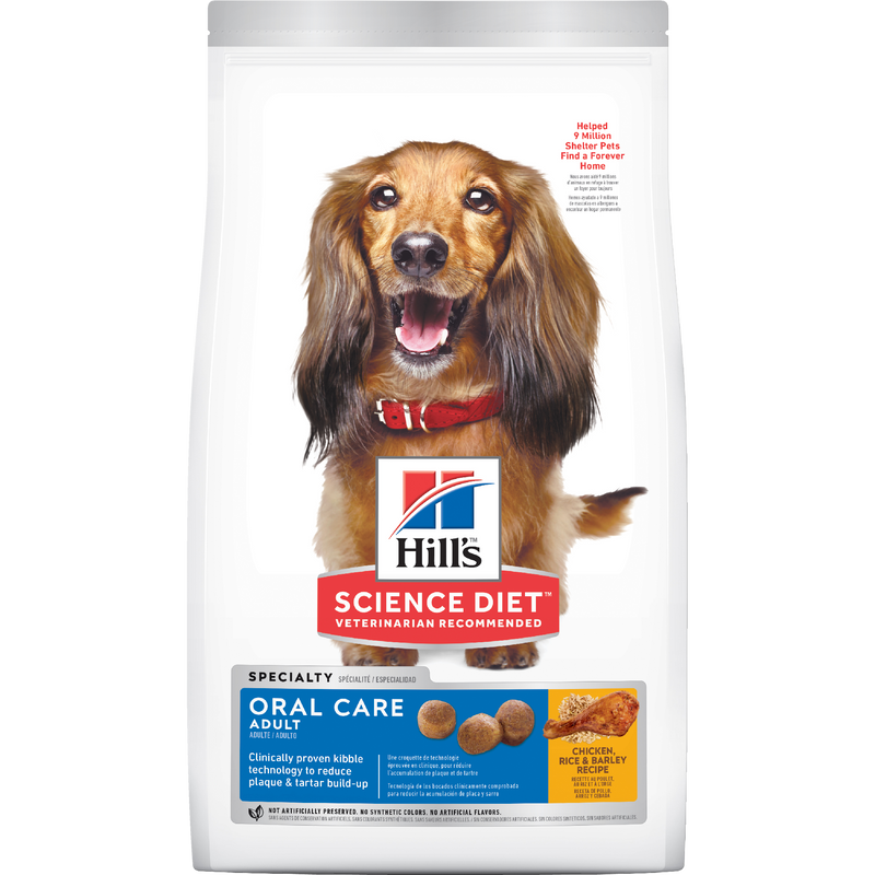 Hill's Science Diet Dry Dog Food Adult Oral Care