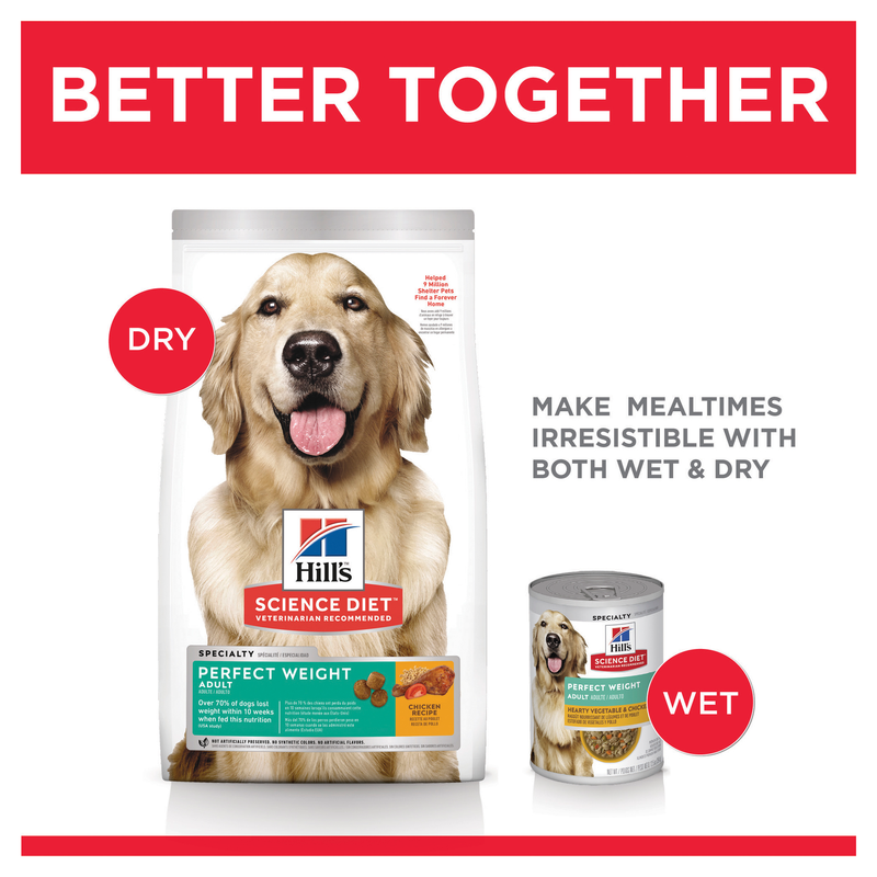 Hill's Science Diet Dry Dog Food Adult Perfect Weight