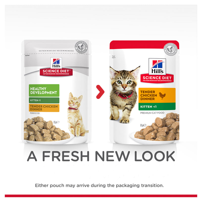 Hill's Science Diet Kitten Tender Chicken Cat Food Pouches 05