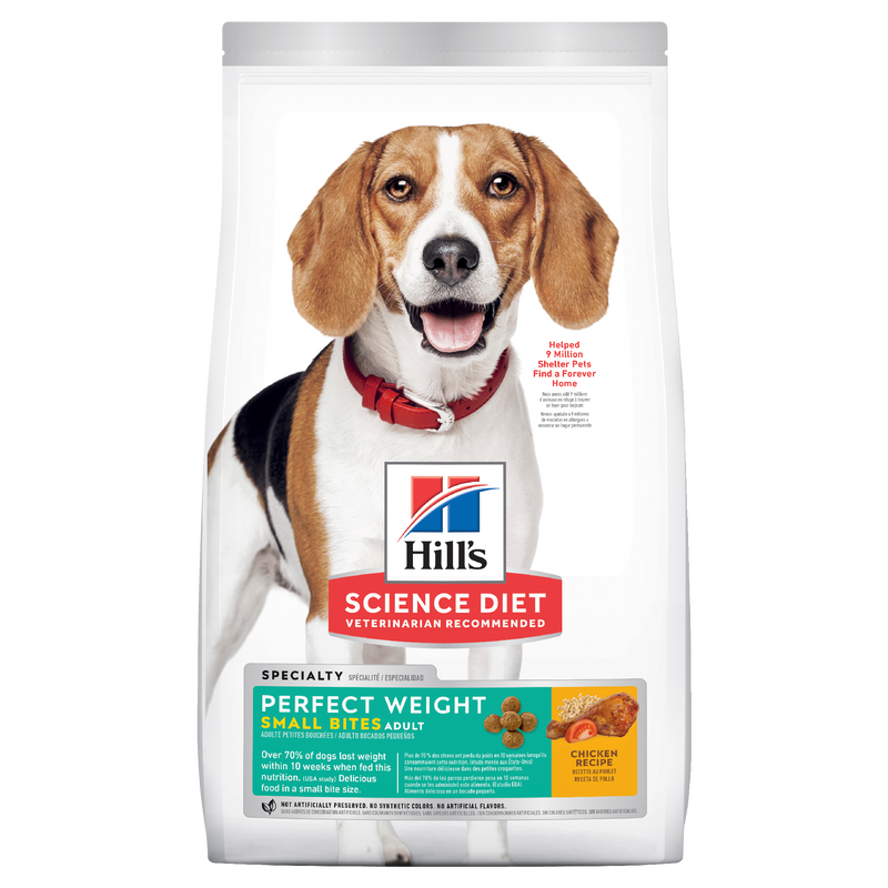 Hill's Science Diet Dry Dog Food Adult Perfect Weight Small Bites