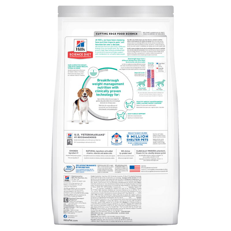 Science diet perfect 2024 weight small bites