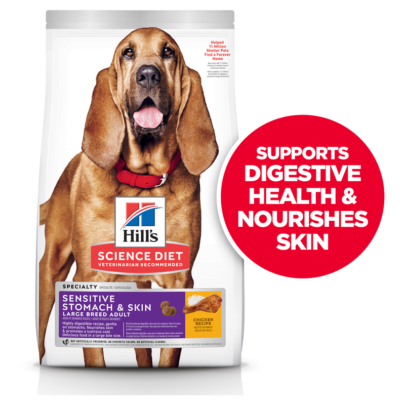 Hill's science diet sensitive skin and stomach dog food outlet