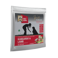 Meals for Mutts Kangaroo & Lamb dry dog food, 2.5kg pack front