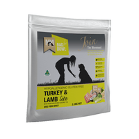 Meals for Mutts Turkey & Lamb Lite dry dog food, 2.5kg pack front