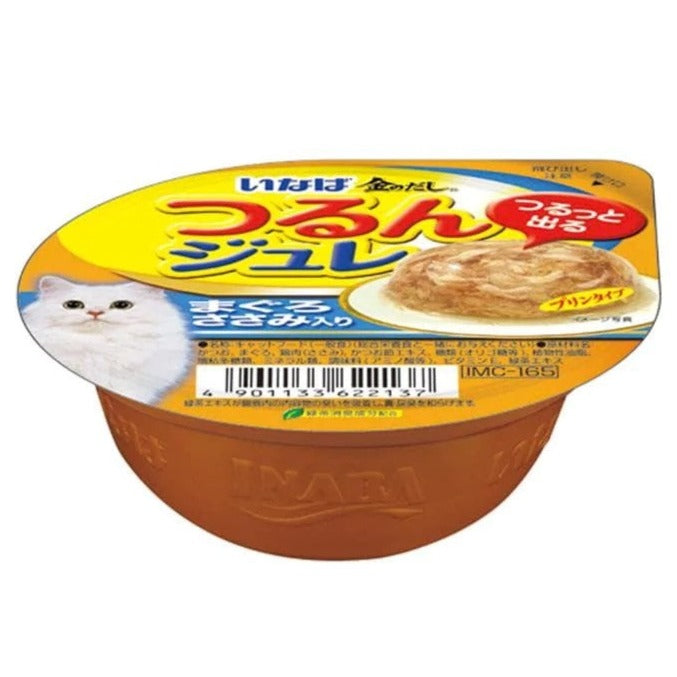 Ciao Cat Treats Tuna Flake with Chicken Fillet in Soft Jelly Pudding 65g