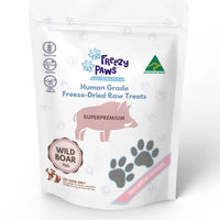 Freezy Paws Freeze Dried Wild Boar pet treats for cats and dogs, 70g - product image 1 of 4