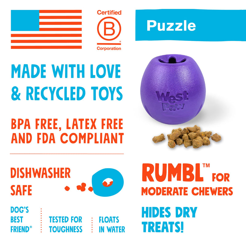 West Paw Rumbl Dog Toys 01