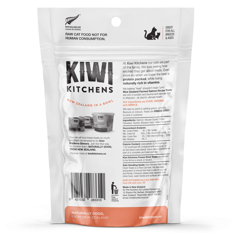 Kiwi Kitchens Freeze-Dried Cat Treat Salmon 01