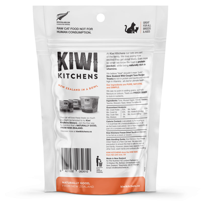 Kiwi Kitchens Freeze-Dried Cat Treat Tuna 01