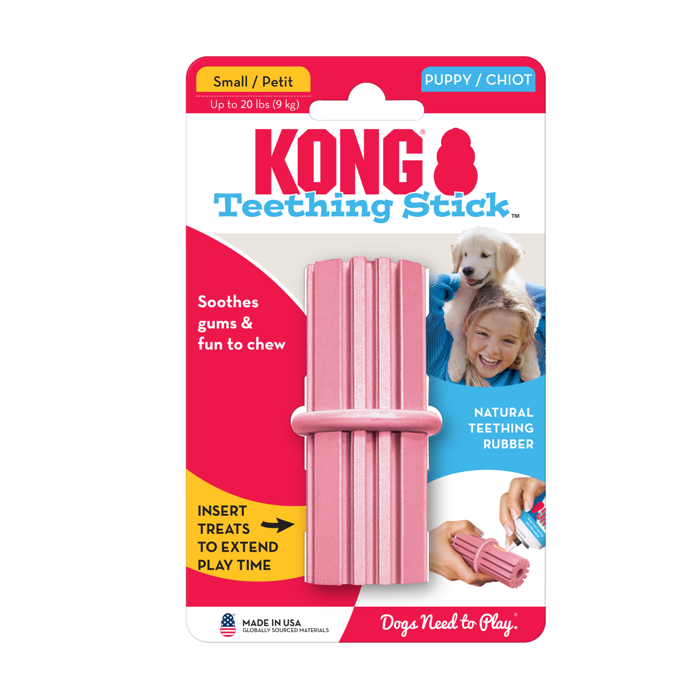KONG Dog Toys Puppy Teething Stick 01