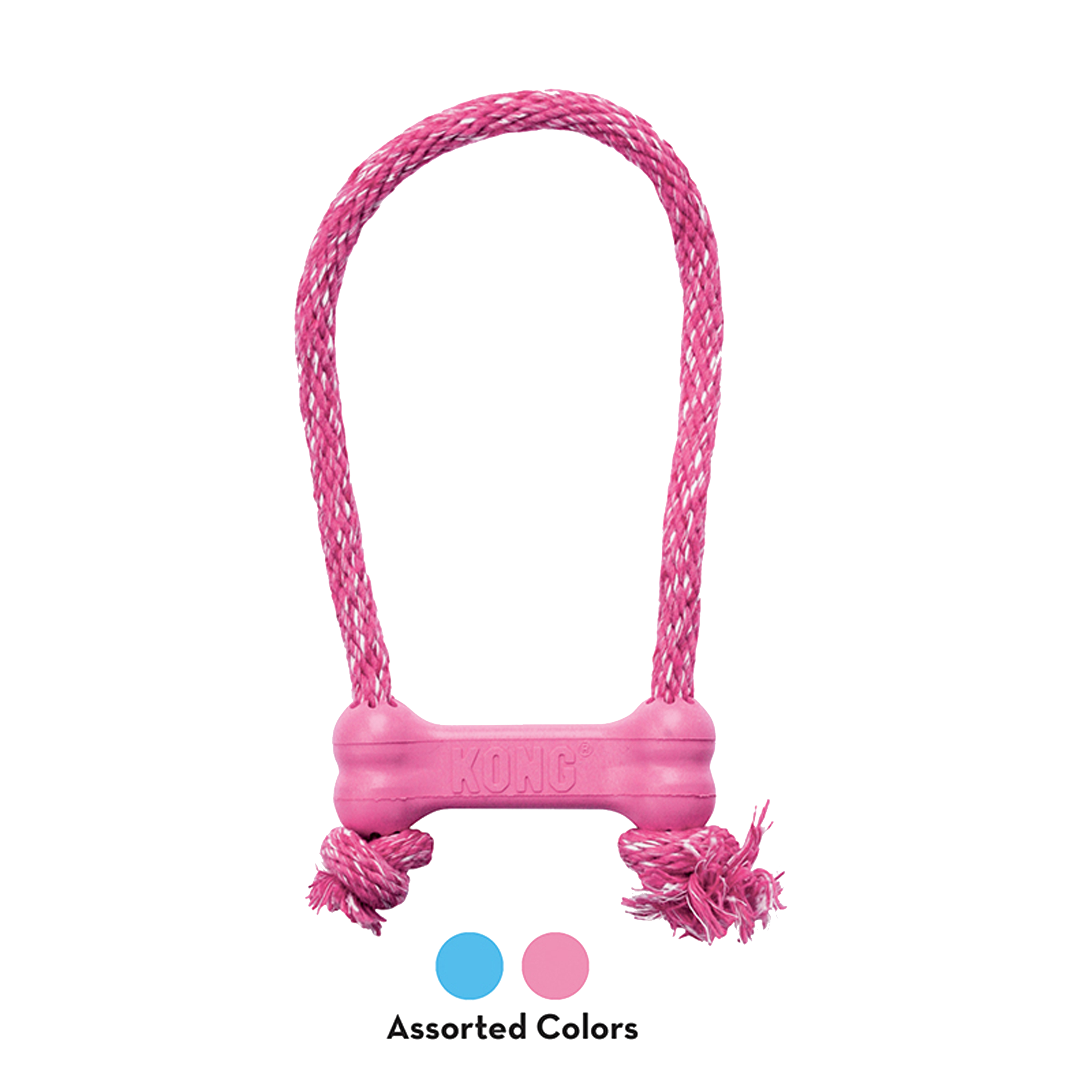 KONG Dog Toys Puppy Goodie Bone with Rope 03