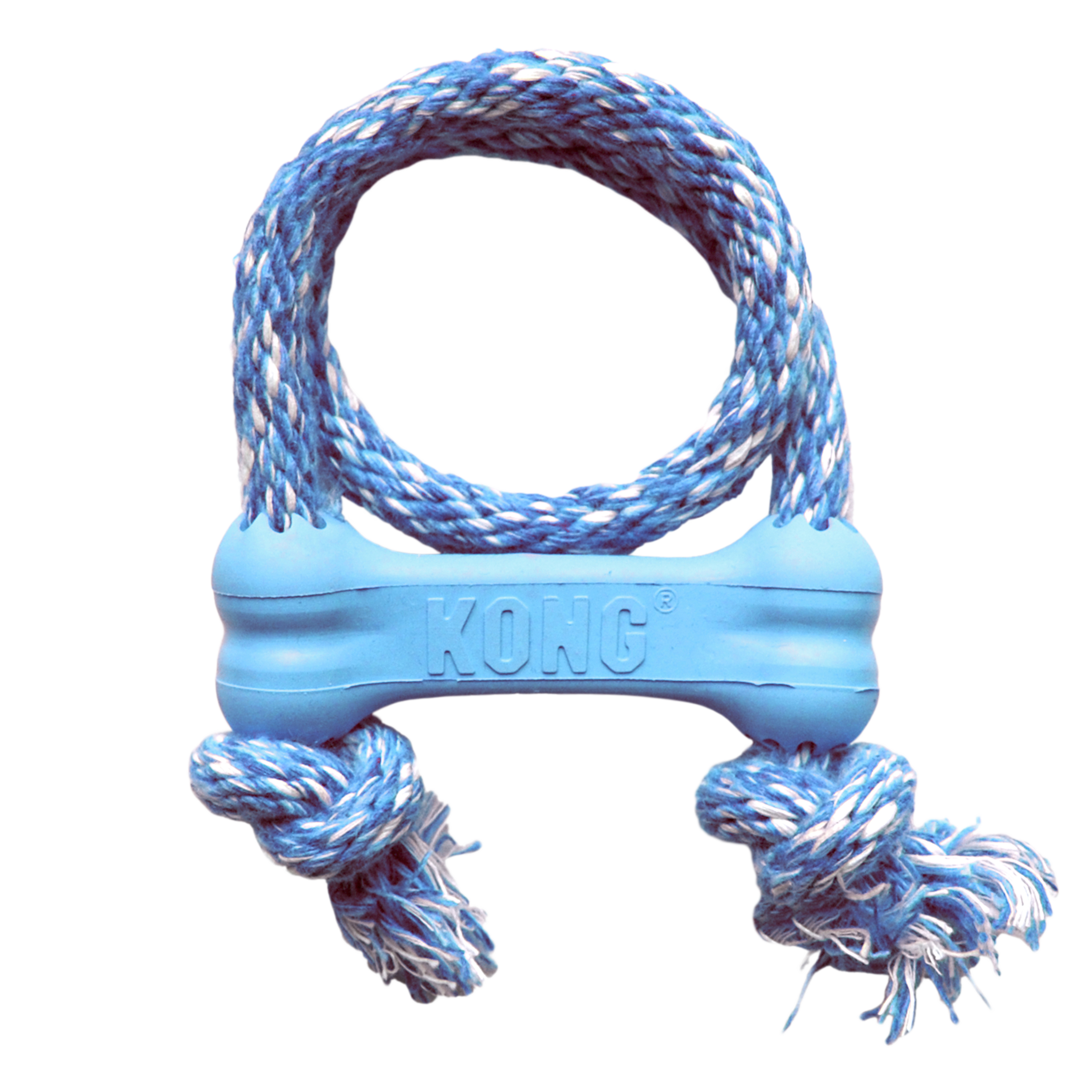 KONG Dog Toys Puppy Goodie Bone with Rope 02
