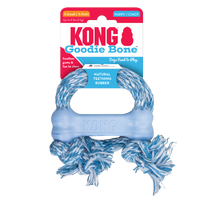 KONG Dog Toys Puppy Goodie Bone with Rope 01