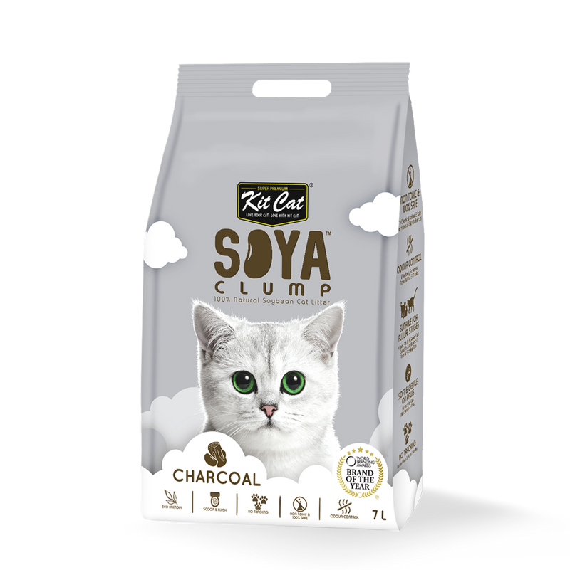 Kit Cat Soya Clump Cat Litter 7L