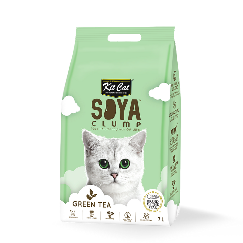 Kit Cat Soya Clump Cat Litter 7L
