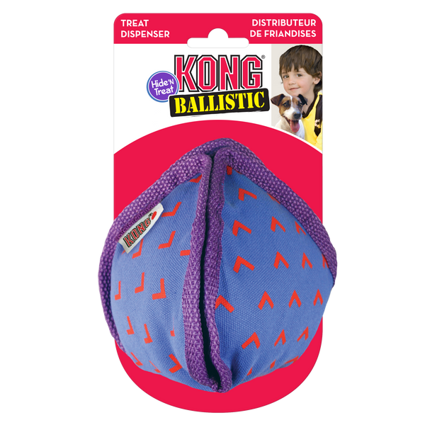 KONG Dog Toys Ballistic Hide n Treat Assorted