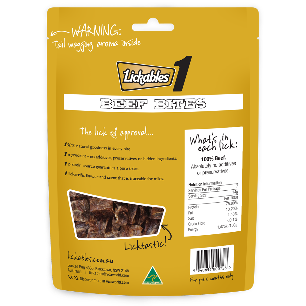 Lickables Dog Treats Beef Bites 01
