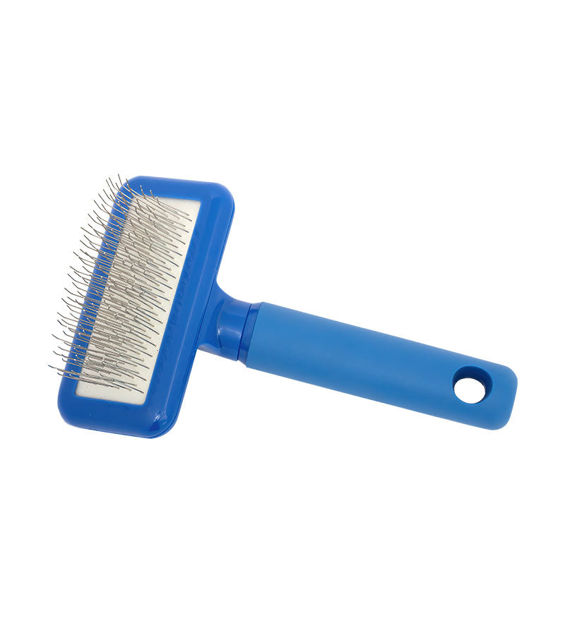 Plush Puppy Compact Long Pin Slicker Pro-Grooming Brush 01