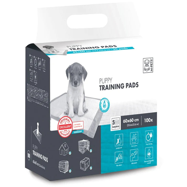 M-Pets Dog Training Pads for Puppy 60x60cm