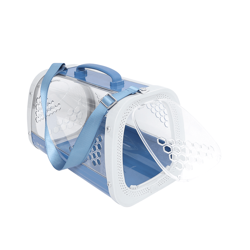 M-Pets HONEY Pet Carrier Blue | PeekAPaw Pet Supplies