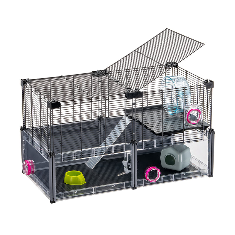 Ferplast Multipla Hamster Cage for Hamster and Mice with Complete Accessories 01