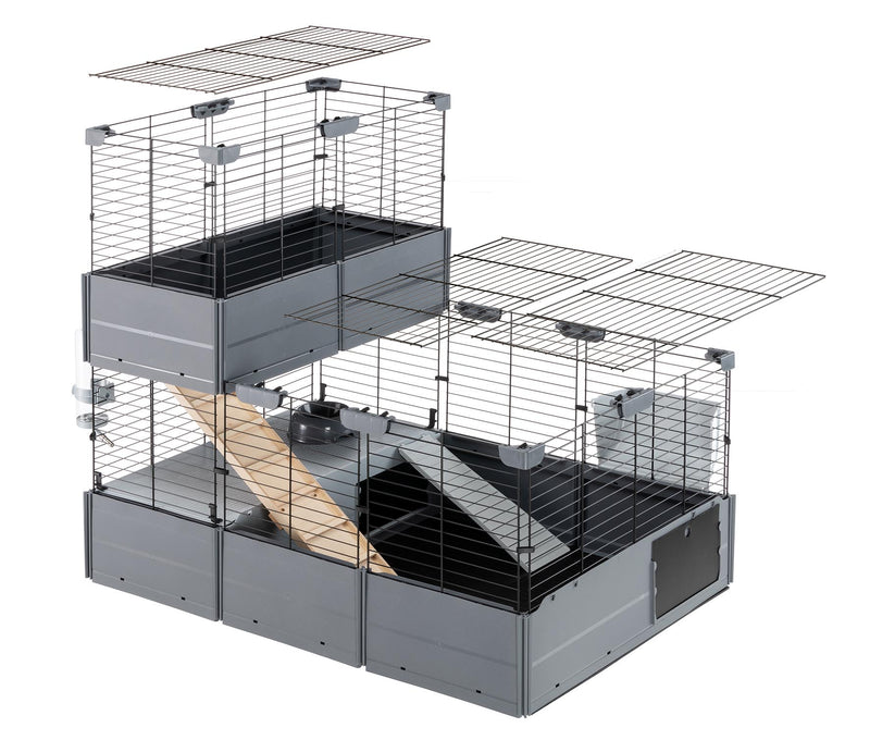 Ferplast Multipla Modular Cage for Rabbits and Guinea Pigs with Complete Accessories 16