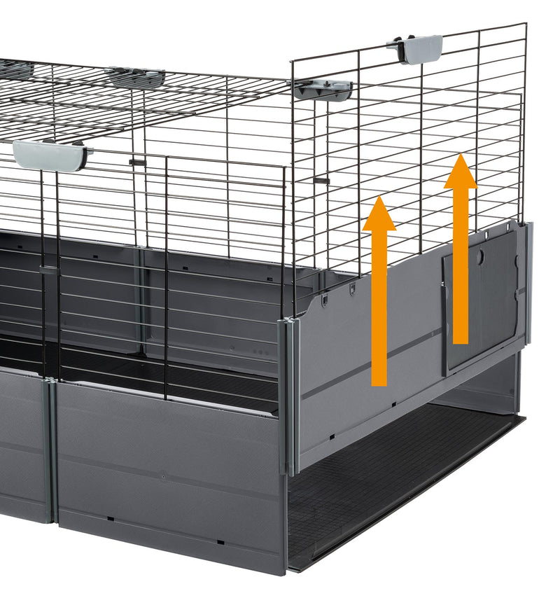 Ferplast Multipla Modular Cage for Rabbits and Guinea Pigs with Complete Accessories 02