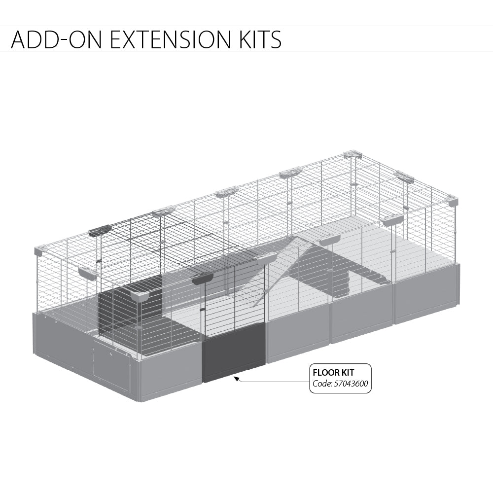 Ferplast Multipla Maxi Modular Cage with accessories for Rabbits and Guinea Pigs 17