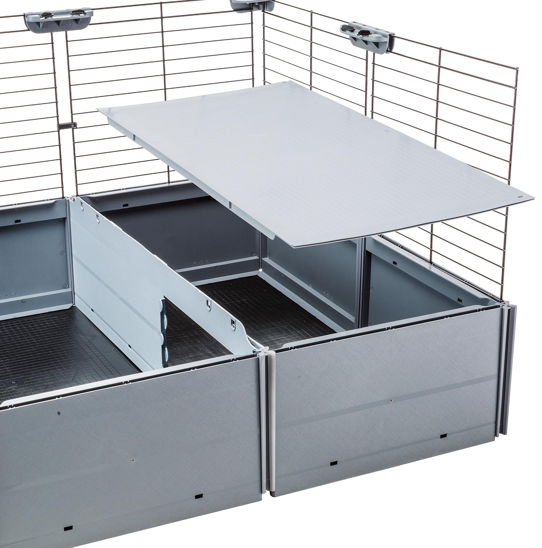 Ferplast Multipla Double Two-Storey Modular Cage with Accessories for Rabbits and Guinea Pigs 15