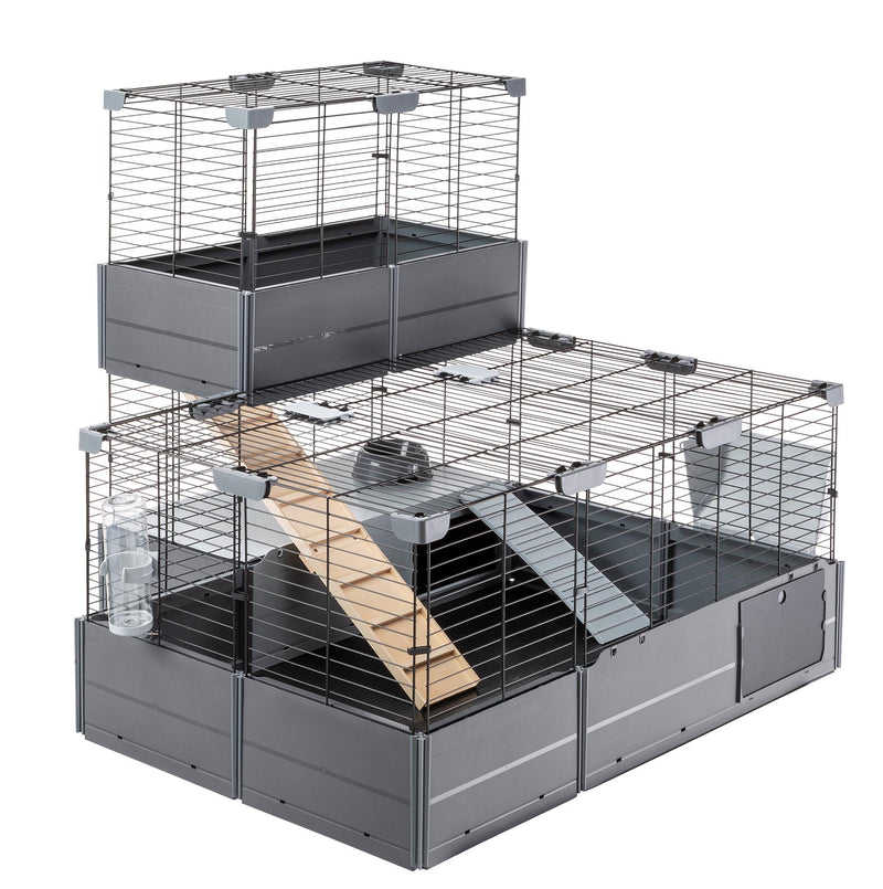 Ferplast Multipla Double Two-Storey Modular Cage with Accessories for Rabbits and Guinea Pigs 17