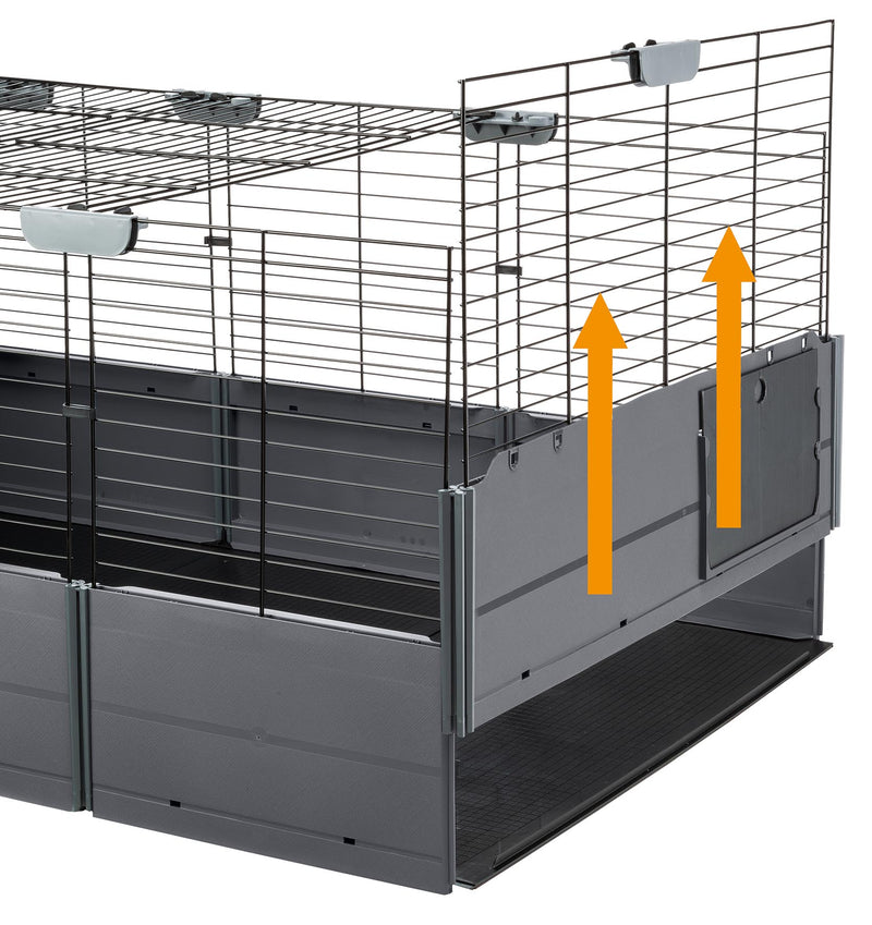 Ferplast Multipla Double Two-Storey Modular Cage with Accessories for Rabbits and Guinea Pigs 02