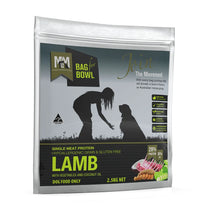Meals for Mutts Single Protein Lamb dry dog food, 2.5kg pack front