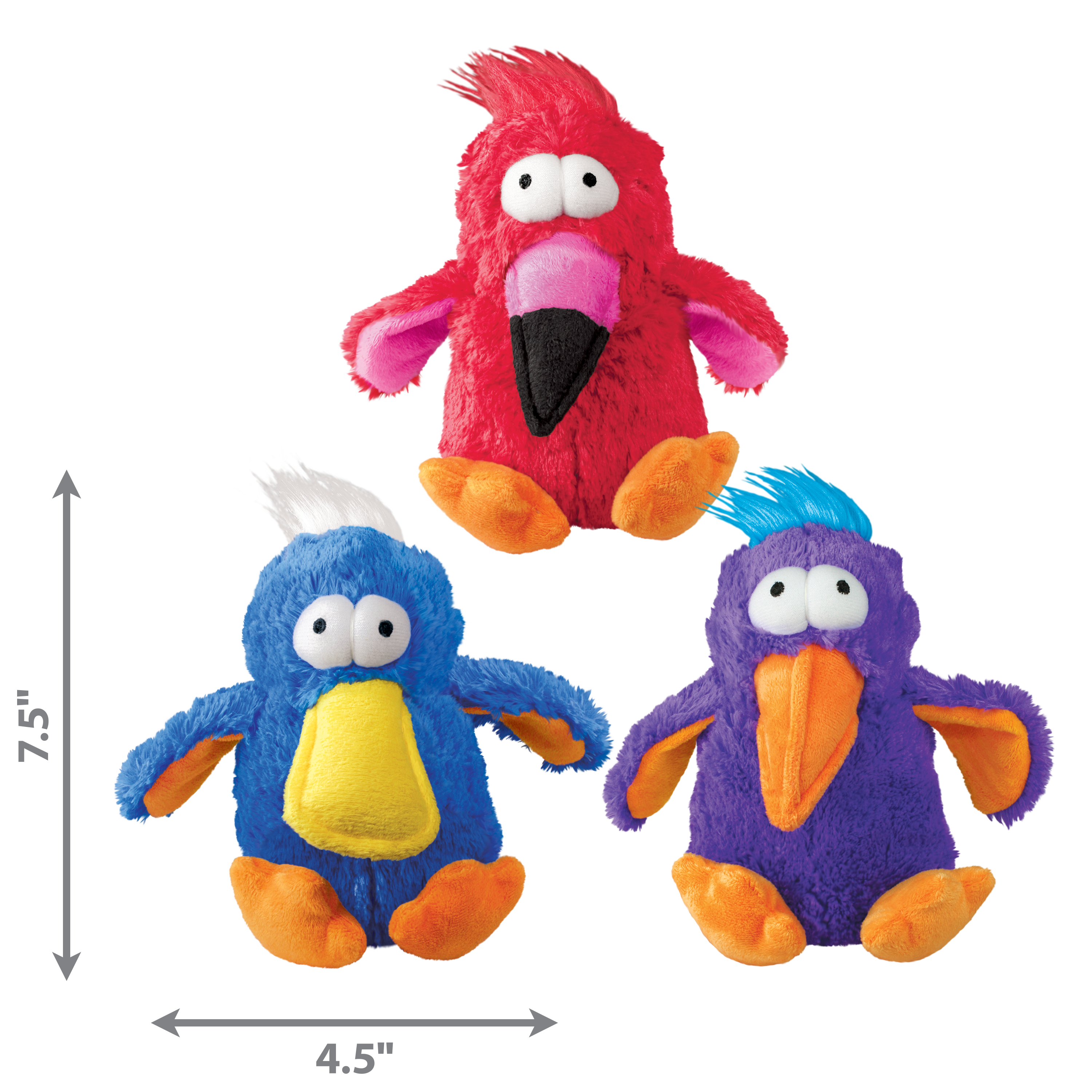KONG Dog Toys DoDo Bird Assorted 04