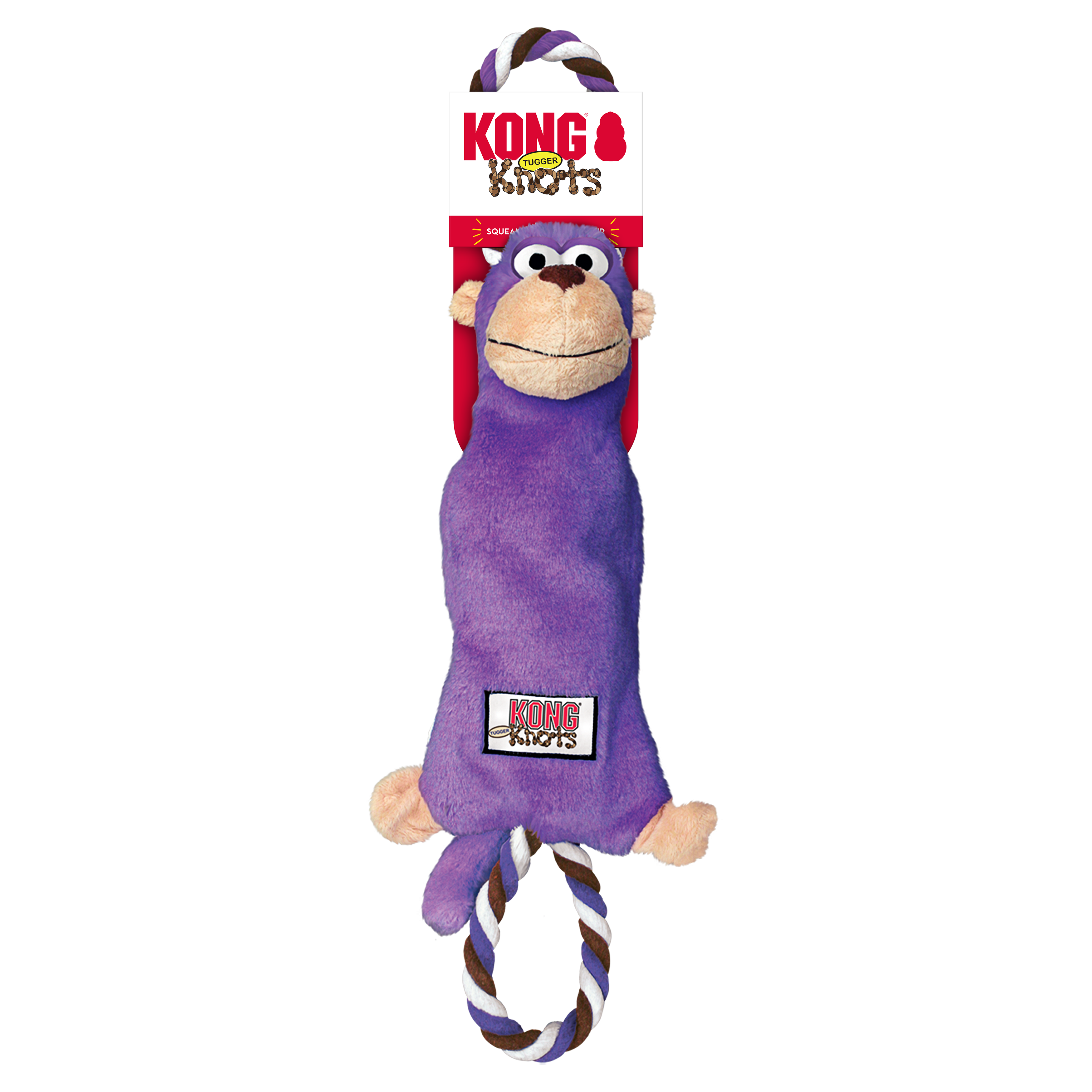 KONG Dog Toys Tugger Knots Monkey 01