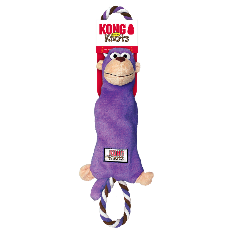 KONG Dog Toys Tugger Knots Monkey 01