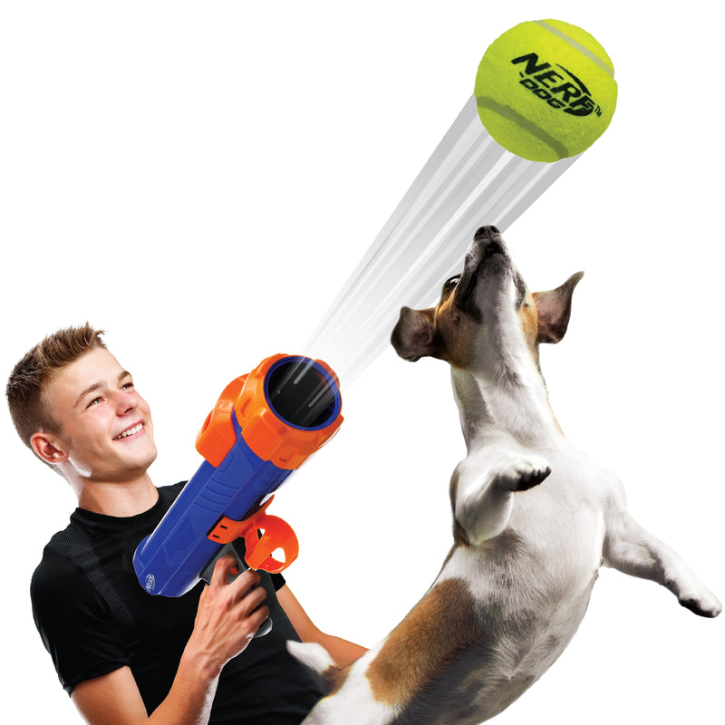 Nerf Dog Toy - Tennis Ball Blaster Set 30cm 06