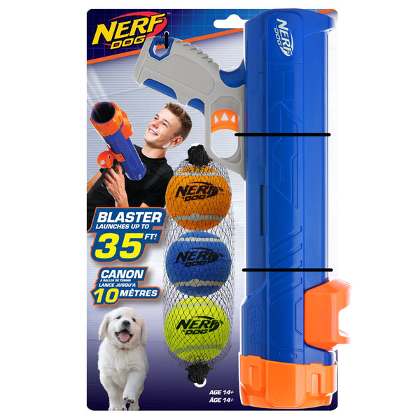Nerf Dog Toy - Tennis Ball Blaster Set 30cm 01