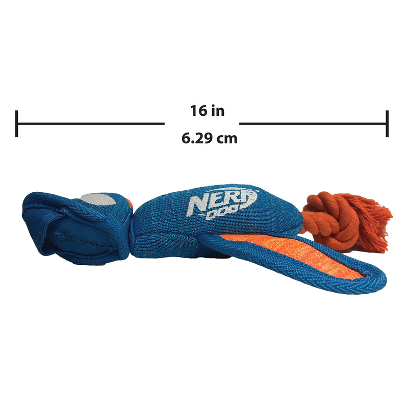 Nerf X Weave Dog Toy - Duck Launcher Blue/Orange 40 Cm 04