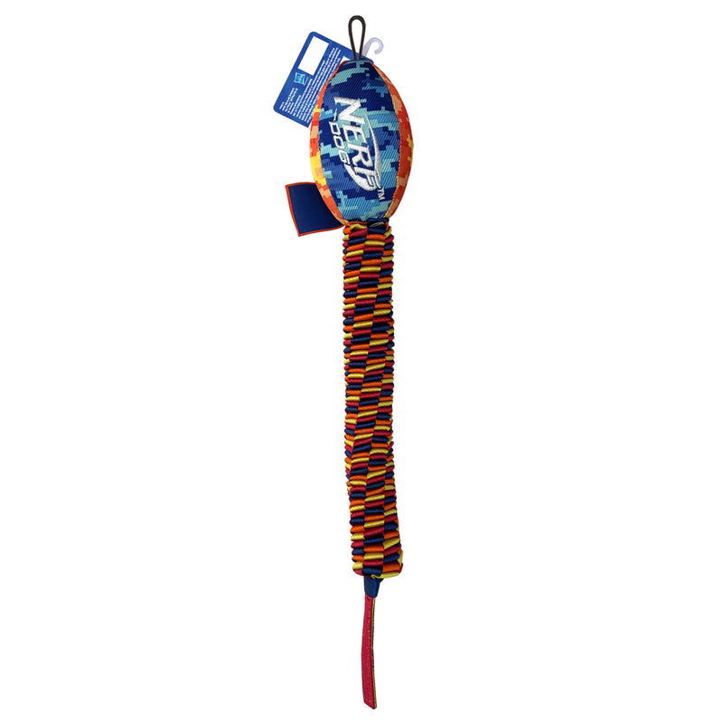 Nerf Grs Nylon Dog Toy - Rainbow Squeak Vortex Chain Tug 02