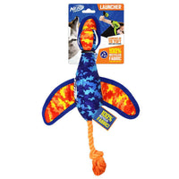Nerf Dog GRS nylon crinkle-wing launching duck dog toy, 40cm