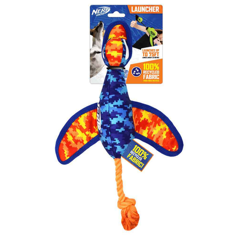 Nerf Grs Nylon Dog Toy - Crinkle Wing Launching Duck 40cm 01